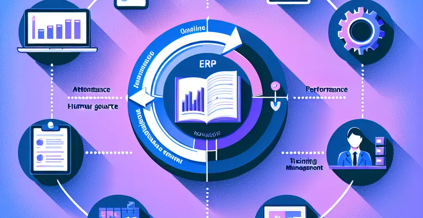 ERP 人力资源模块：如何打通 “考勤 - 绩效 - 培训” 管理闭环？